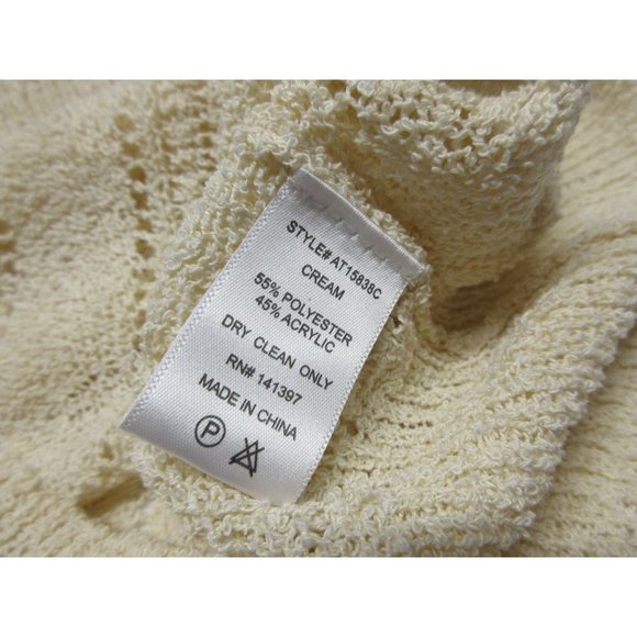 ASTR wrap front pointelle knit sweater - Picture 7 of 11